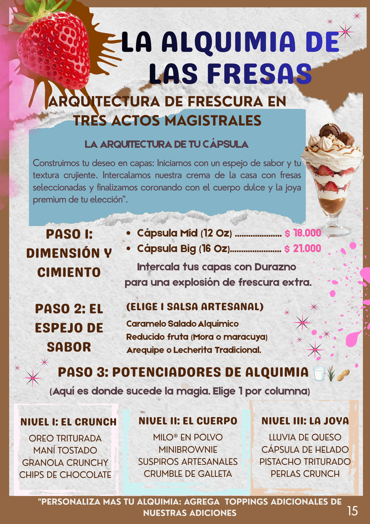 Alquimia de fresas